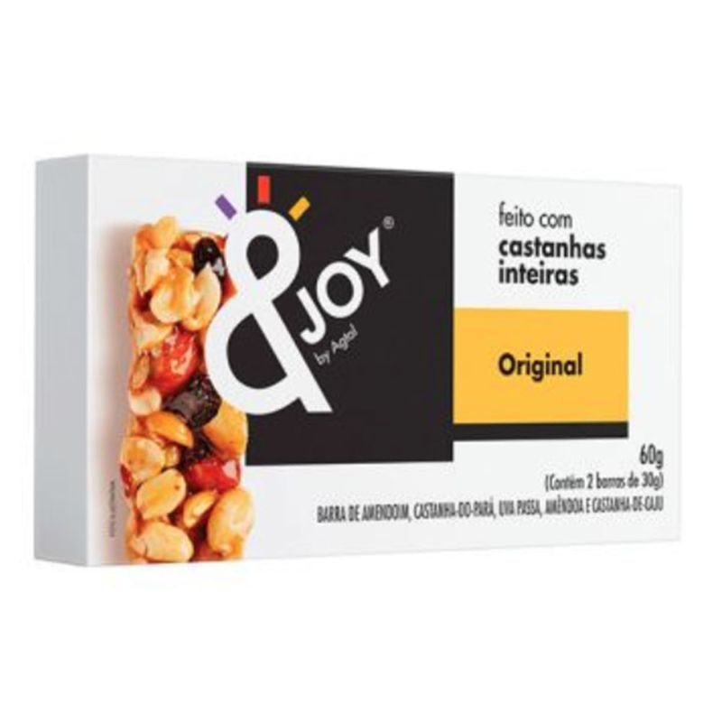 Barra Mixed Nuts Original 30g c/2 - Agtal &Joy