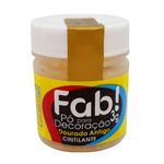 Pó para Decoração Dourado Antigo 3g - FAB