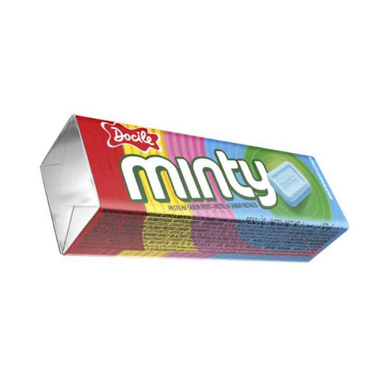 Pastilha Mentolada Minty Fruit c/20 - Docile