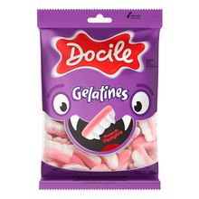 Bala De Gelatina Dentes De Vampiro 250g - Docile