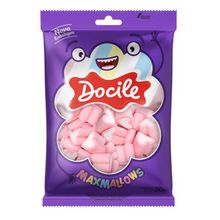 Marshmallow Coração Morango 250g - Docile