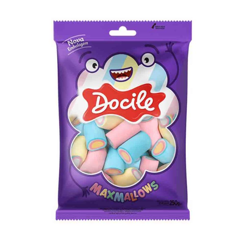 Marshmallow Tubo Color 250g - Docile