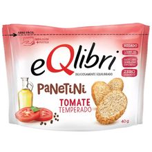 Eqlibri Panetini Tomate Temperado 40g - Elma Chips