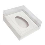 Caixa para Ovo de Colher Branca 250g - Yinpack