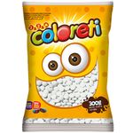 Confeito Chocolate Branco Coloreti 300g - Jazam