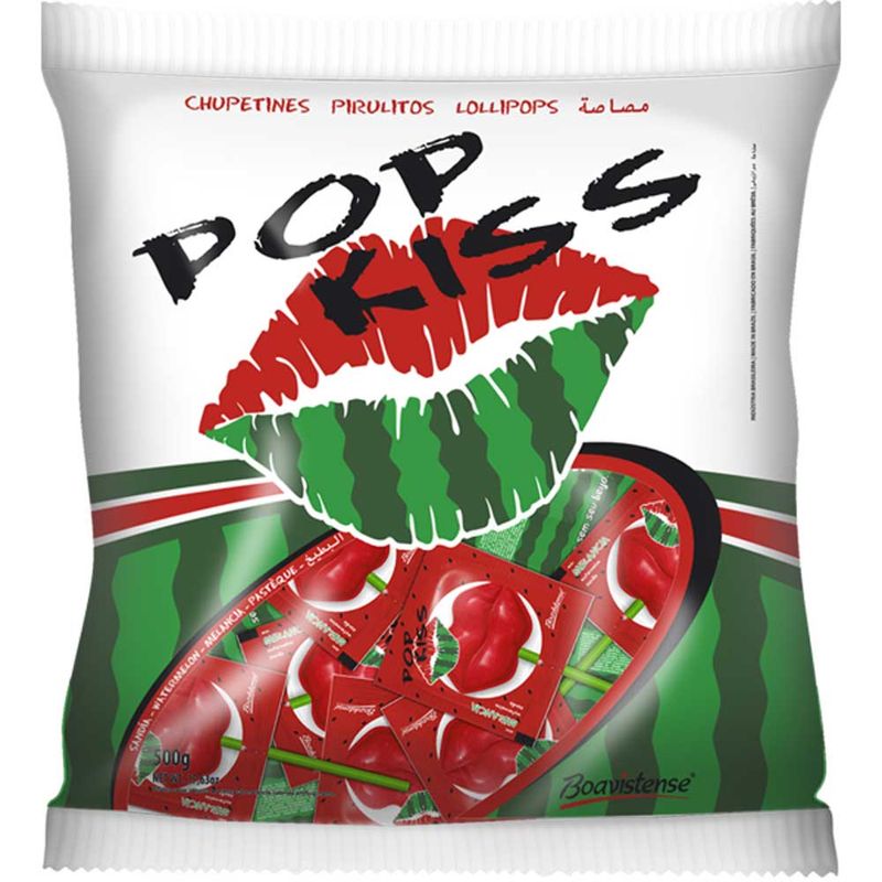 Pirulito Pop Kiss Melancia C/50 - Boavistense