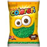 Confeito Chocolate Verde Coloreti 300g - Jazam