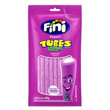 Bala de Gelatina Tubes Uva Cítrico 80g - Fini