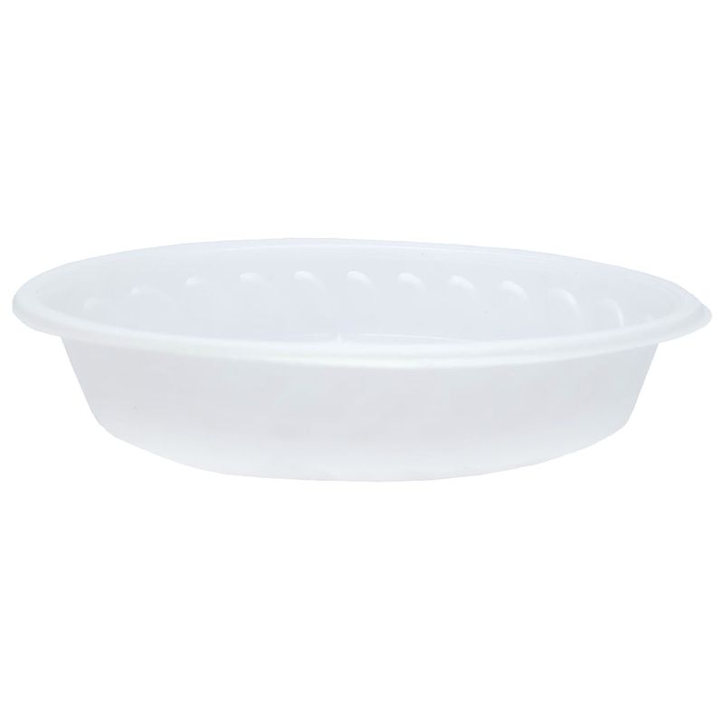 Cumbuca Oval 15cm Branca c/10 - Festa Fácil