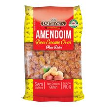 Amendoim Doce Crocante Pralinê 140g - Dacolônia