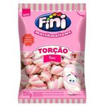 Marshmallow Torção Rosa 250g - Fini