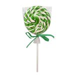 Pirulito Psicodélico Verde 9cm - Arte e Cor