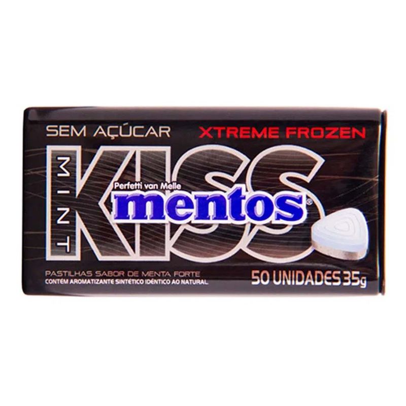 Pastiha Mentos Kiss Menta Forte 35g - Perfetti