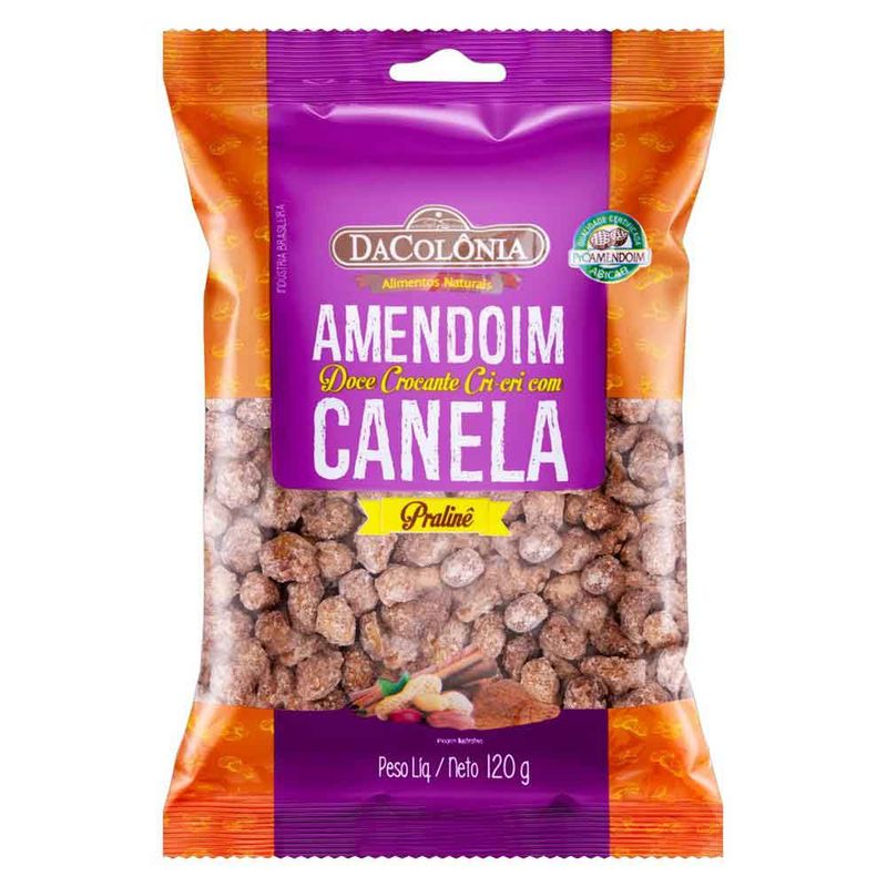 Amendoim Doce Praline com Canela 120g - Vanguarda