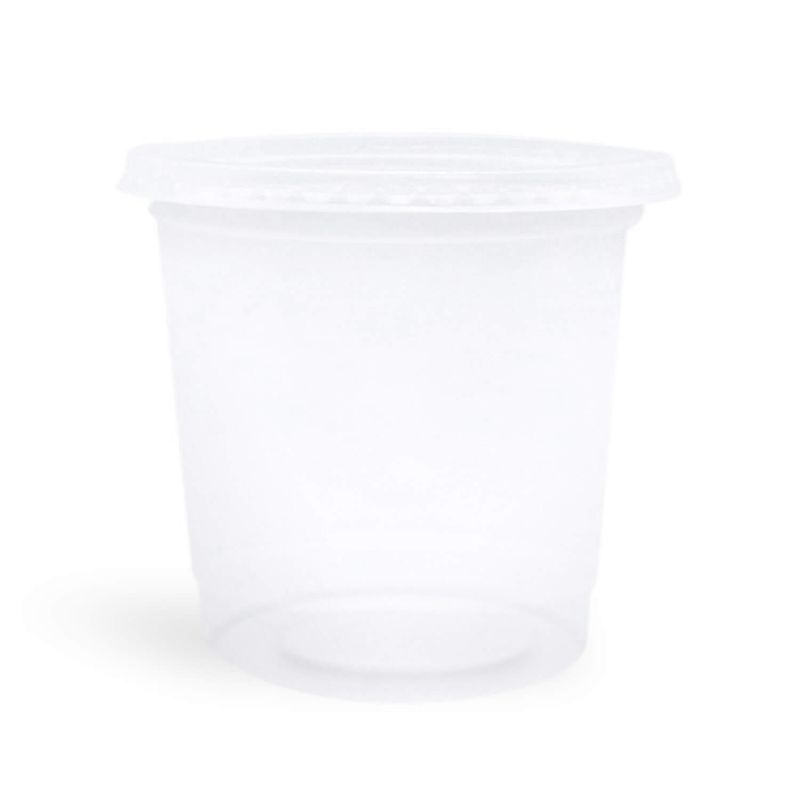 Pote Redondo com Tampa Freezer e Micro-ondas 140ml c/25 - JBM