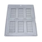 Forma PVC Tablete Médio c/6 Cavidades Ref.36 - BWB
