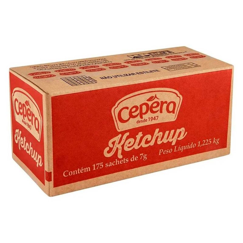 Sachê Ketchup 7g c/175 - Cepera