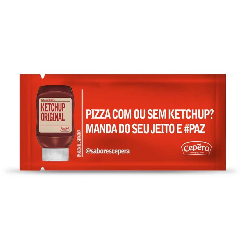 Sachê Ketchup 7g c/175 - Cepera