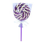Pirulito Psicodélico Lilás 13cm - Arte e Cor