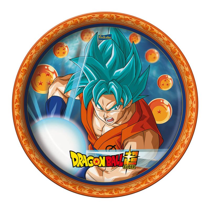 Dragon Ball Prato Redondo c/8 - Festcolor