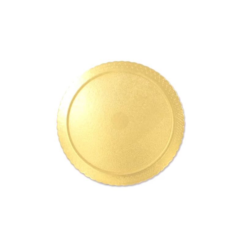 Cakeb Redondo Ouro 35cm - Ultrafest