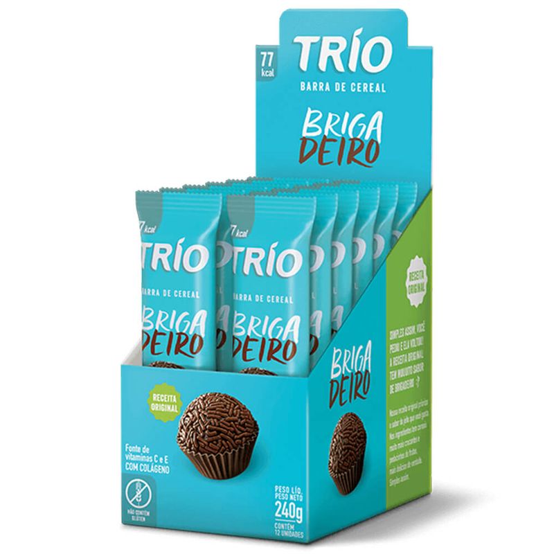 Barra de Cereais Brigadeiro c/12 - Trio