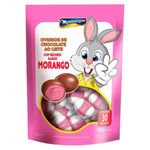 Ovinhos de Chocolate Recheio Morango 350g - Montevérgine