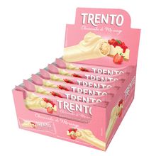 Chocolate Trento Cheesecake Morango c/16 - Peccin