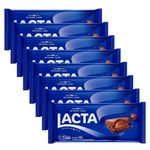 Kit 8 Tabletes Ao Leite 90g - Lacta