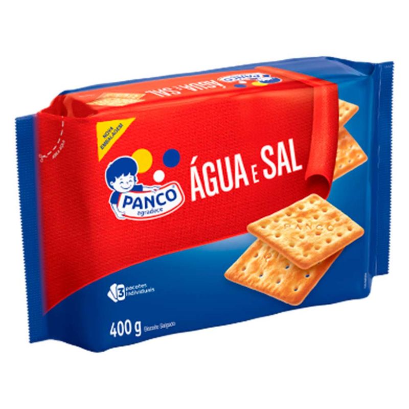 Biscoito Água e Sal 400g - Panco