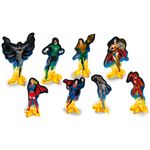 Liga da Justiça Ilustrada Decoração de Mesa c/8 - Festcolor