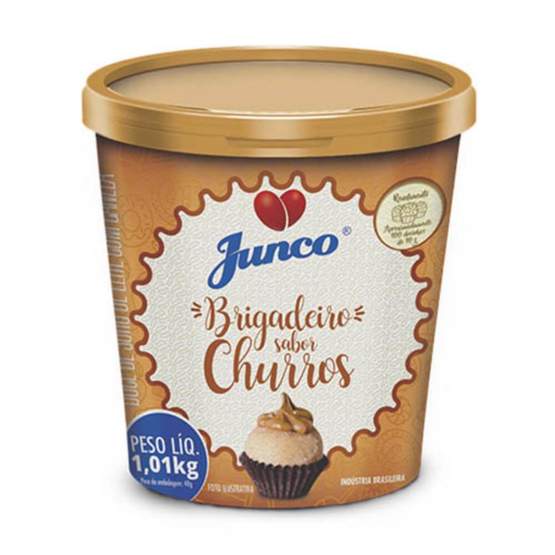 Brigadeiro sabor Churros Pronto 1,01kg - Junco