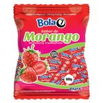Bala Mastigável Bola 7 Morango 600g - Riclan