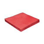 Guardanapo Liso Vermelho 25x25 c/20 - Silver Festas