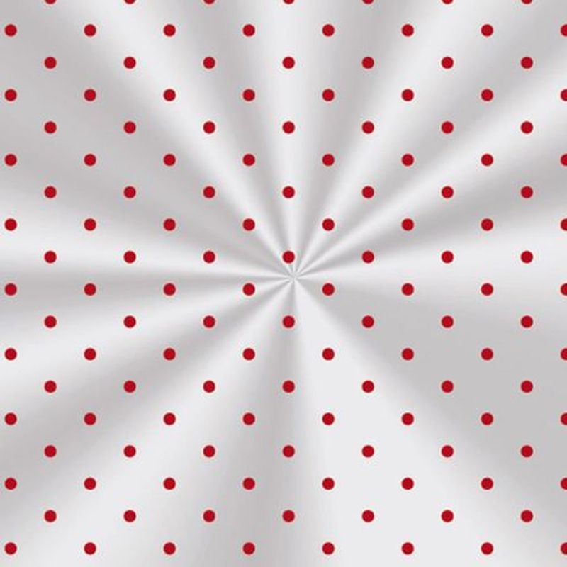 Saco Poá Vermelho 10x14cm C/50 - Cromus