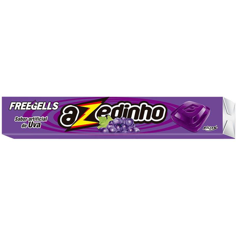 Drops Freegells Azedinho Uva c/12 - Riclan
