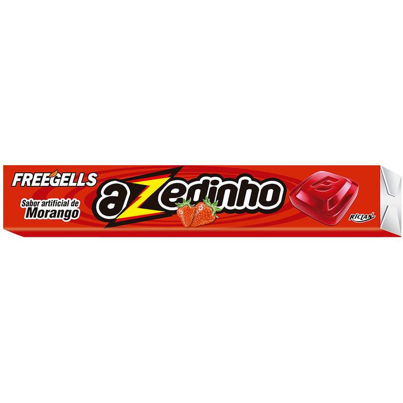 Drops Freegells Azedinho Morango c/12 - Riclan