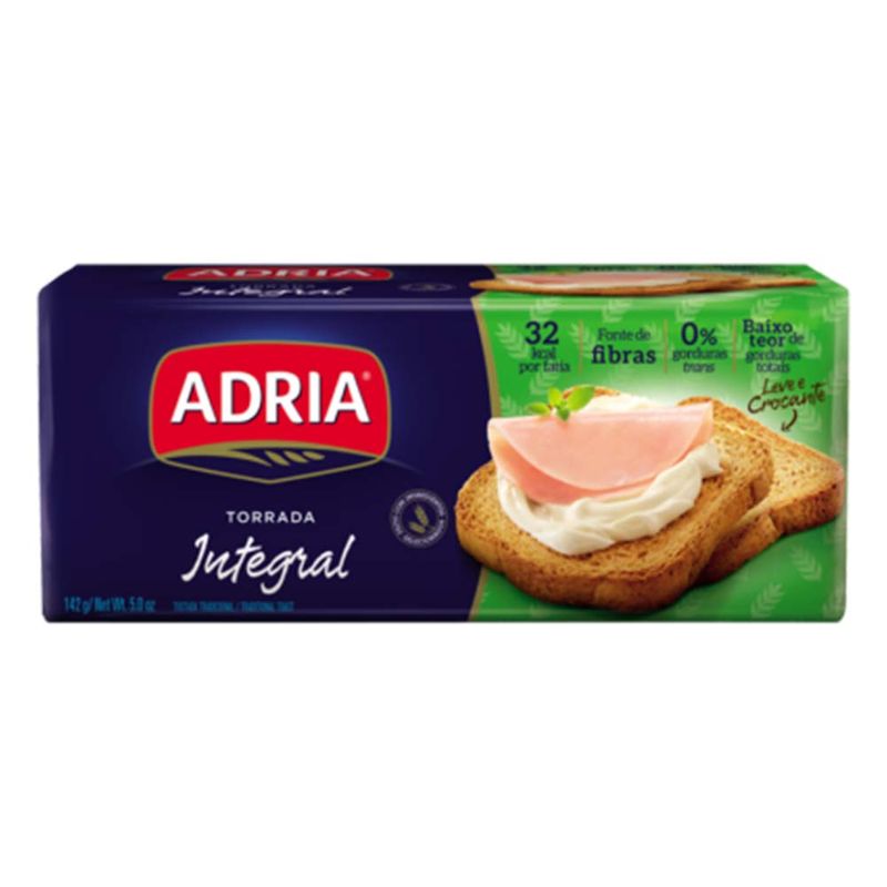 Torrada Integral 142g - Adria