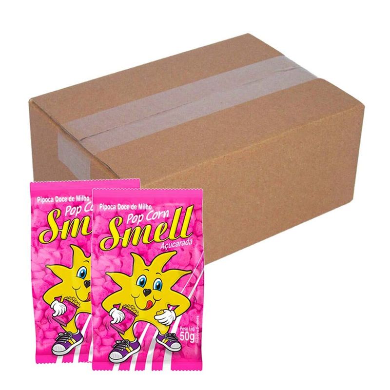 Pipoca Doce Açucarada 50g c/30 - Smell