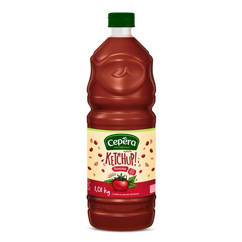 Ketchup Tradicional 1,01kg - Cepera