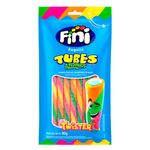 Bala de Gelatina Tubes Twister Regaliz Cítrico 80g - Fini