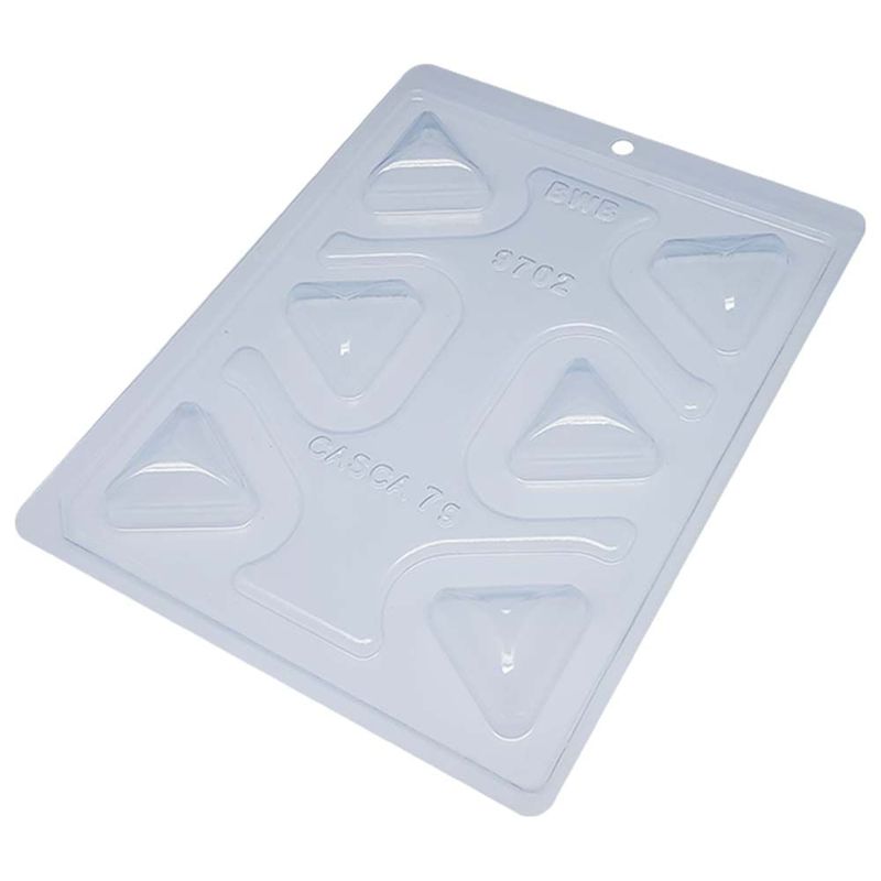 Forma PVC Silicone Esfirra 6 Cavidades Ref.9702 - BWB