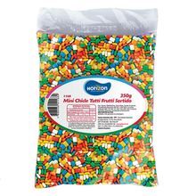 Mini Chiclete Colorido Tutti Frutti 350g - Horizon