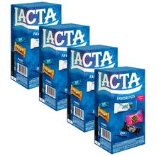 Kit 4 Caixas Bombons Favoritos 250,6g - Lacta