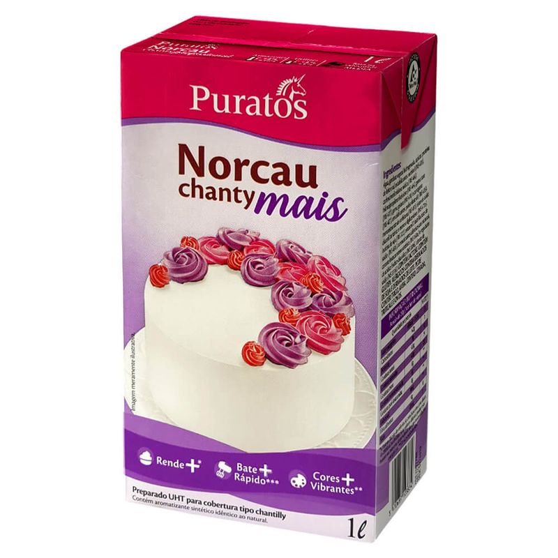 Chantilly Norcau Chanty Mais 1L - Puratos