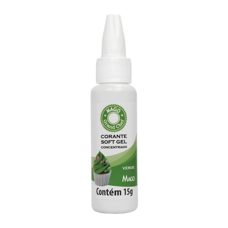 Corante Soft Gel Concentrado Verde 15g - Mago