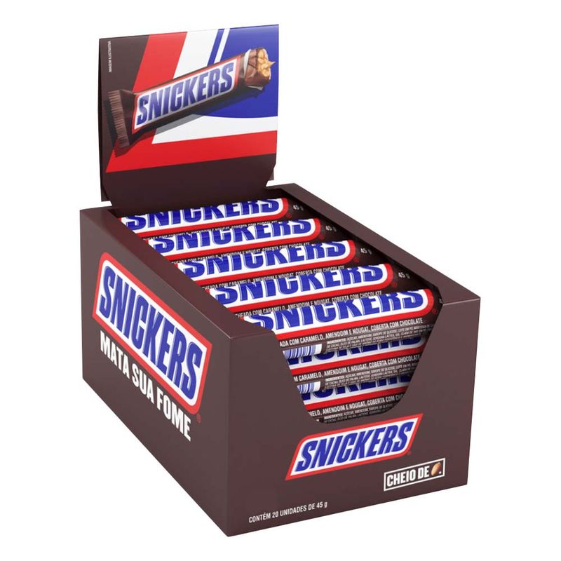 Chocolate Snickers 45g c/20 - Mars
