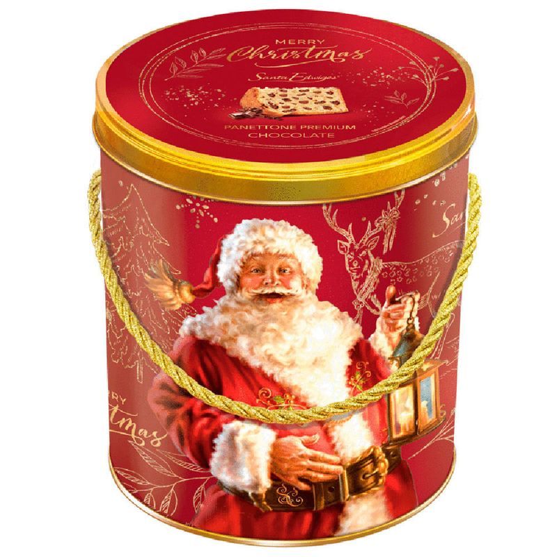 Panettone Gotas de Chocolate Lata 750g - Santa Edwiges