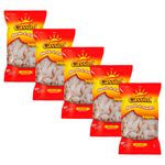 Kit 5 Biscoitos de Polvilho Salgado 200g - Cassini