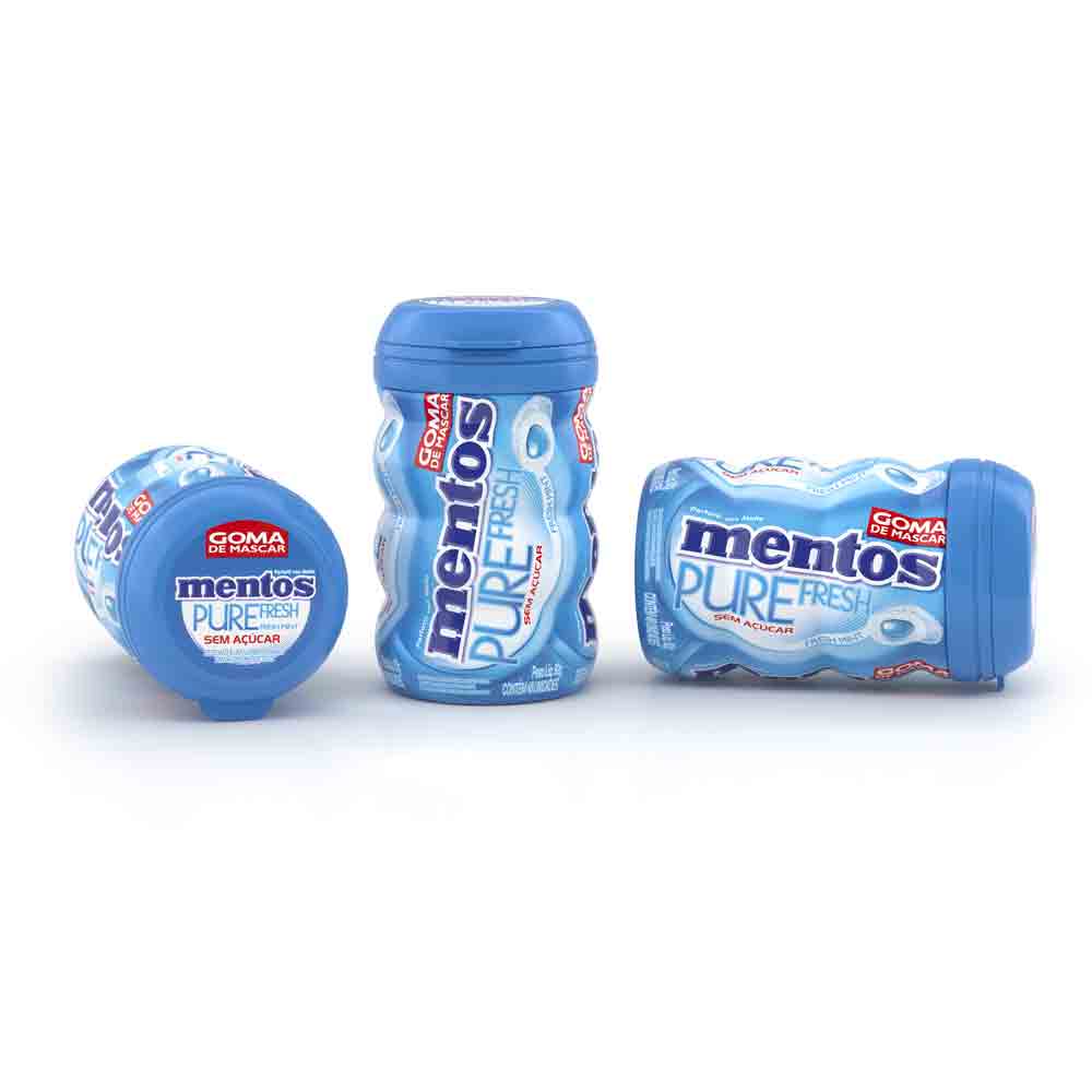 Goma De Mascar Mentos Pure Fresh Mint Big C6 Perfetti Magazine 25